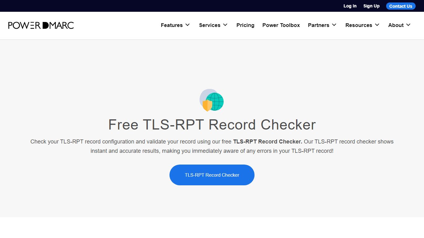 Free TLS-RPT Record Checker | PowerDMARC